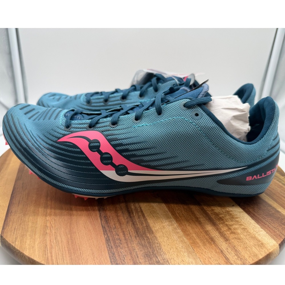 Saucony Ballista MD Women's Size 12 Track Spikes Horizon Pink ‎  0408